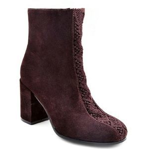 Bettye Chocolate Brown Sadie Bootie 8